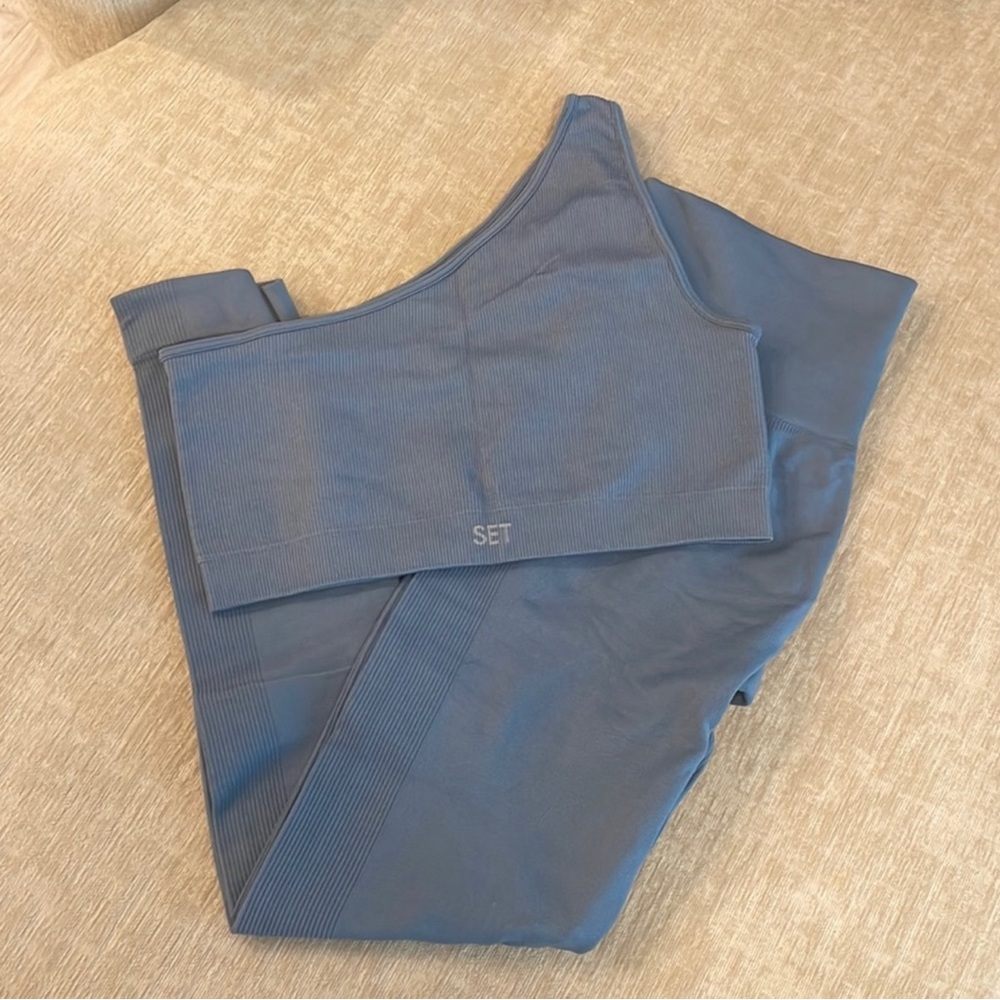 SETACTIVE Scupltflex Leggings & One Shoulder Bra